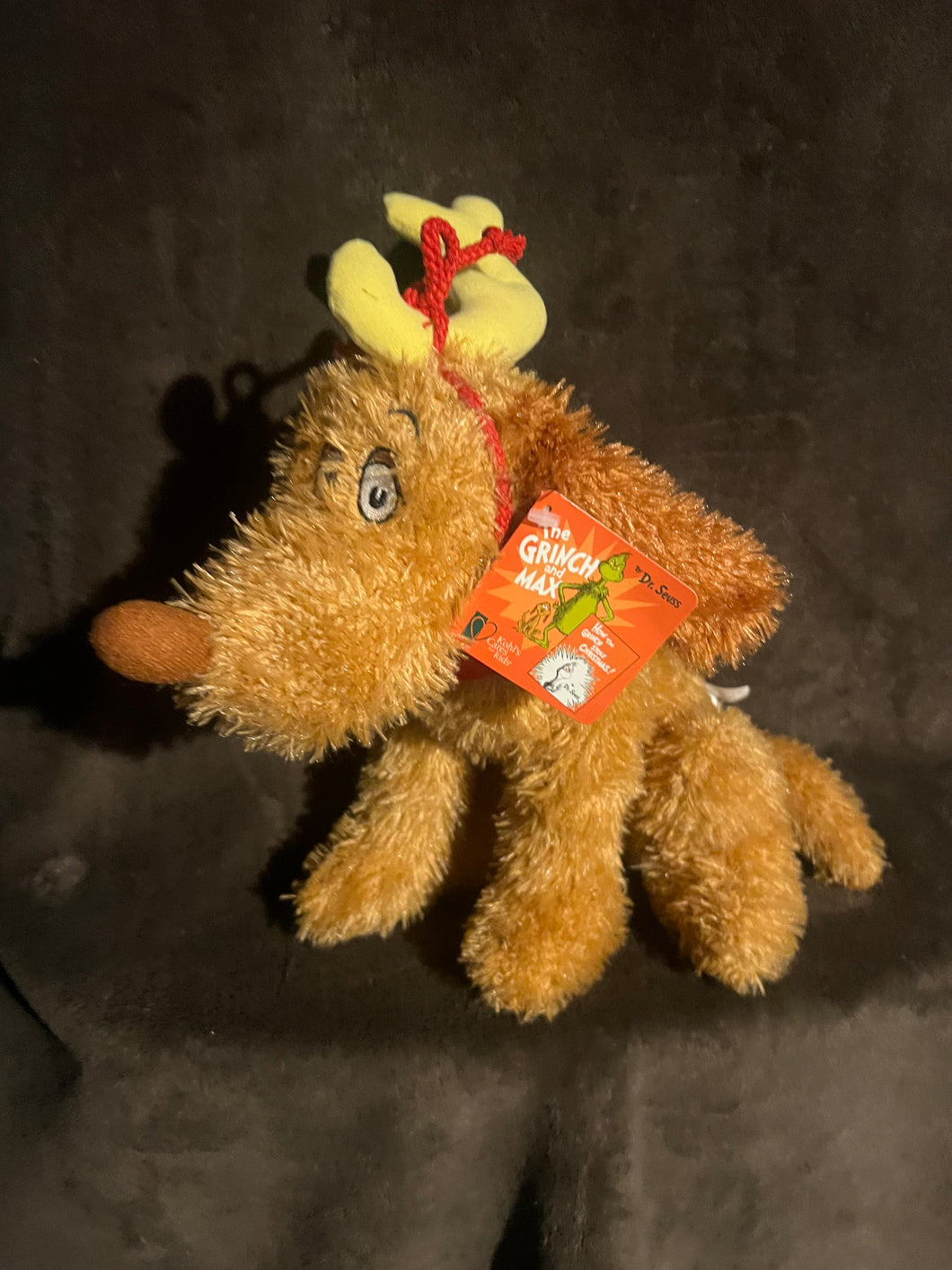 Grinch who stole Christmas rare max dog plush with tags