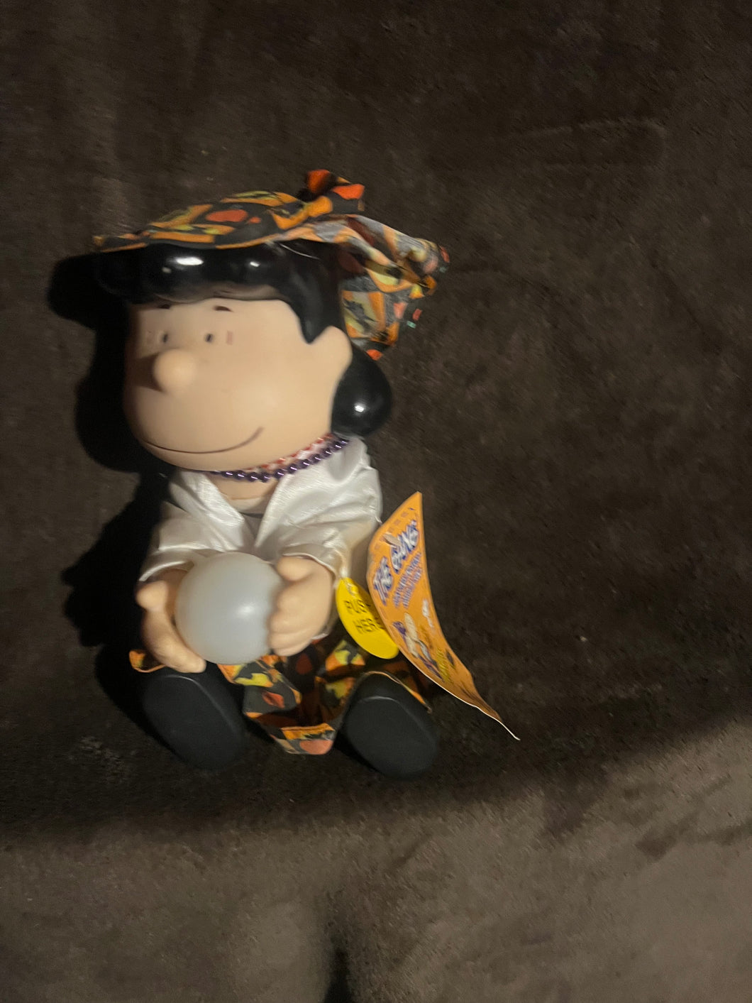 Peanuts Gang Lucy Fortune Teller Gypsy animated vintage doll