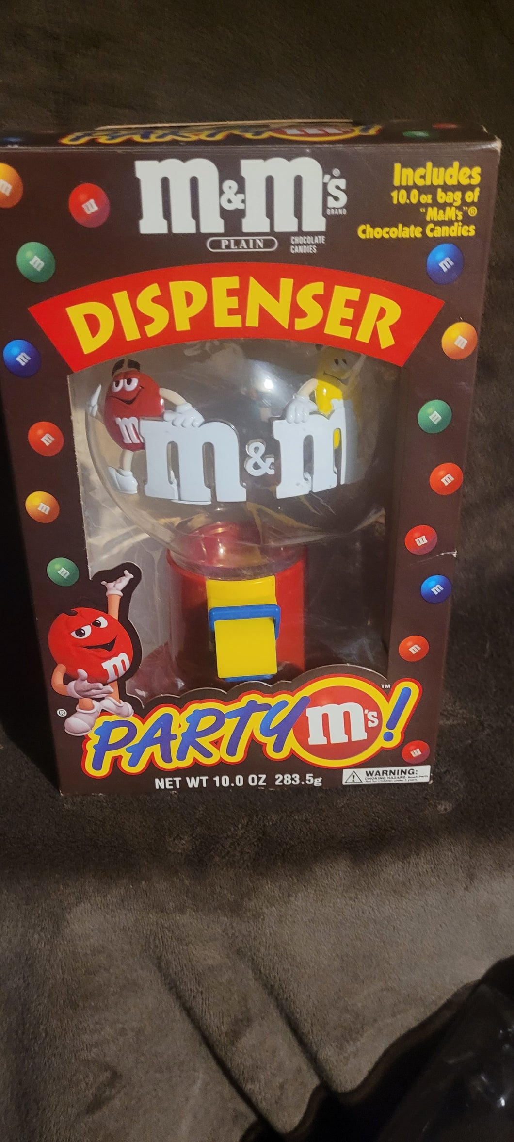 M And M  PARTY DISPENSER IN BOX