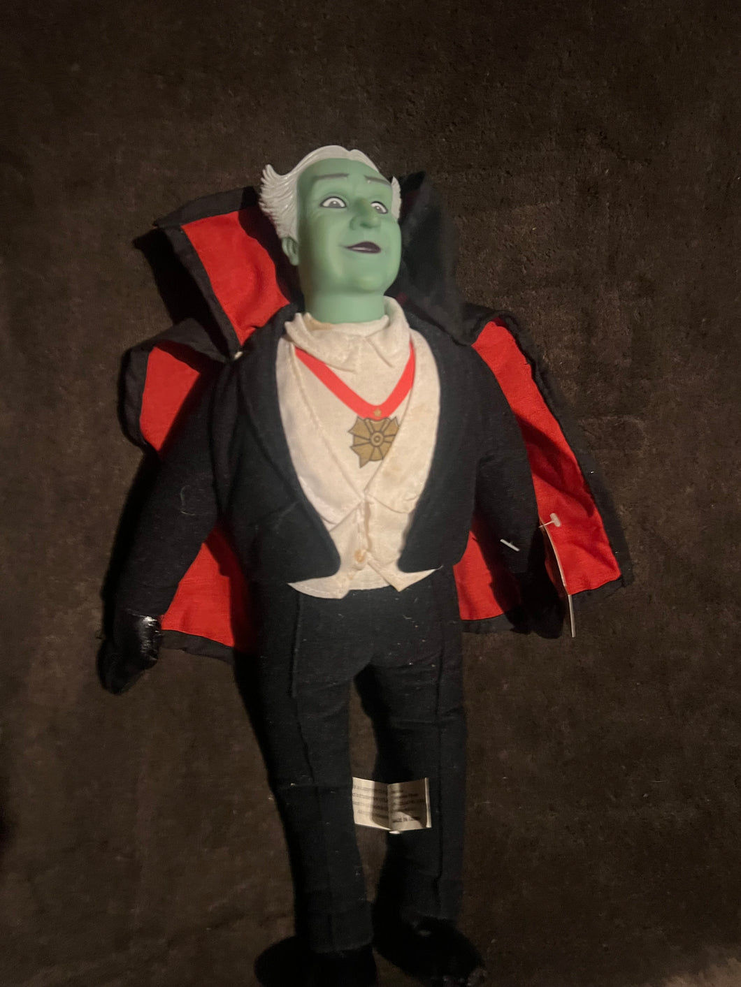 The Munsters Grandpa Monster Plush Rare Doll 14 inches tall with Tags