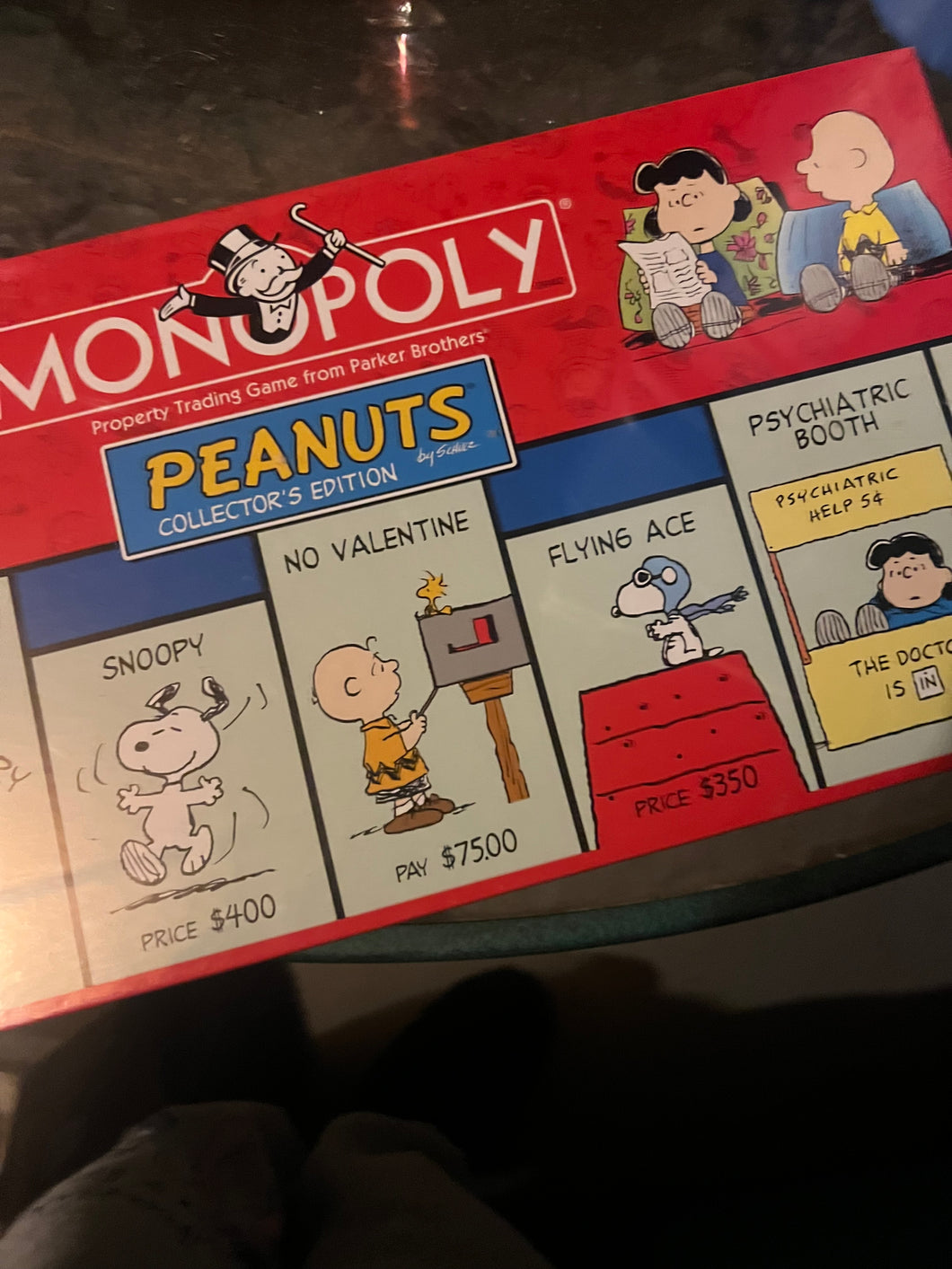 Peanuts Gang Collectible Monopoly Game Vintage 2002 Never Opened