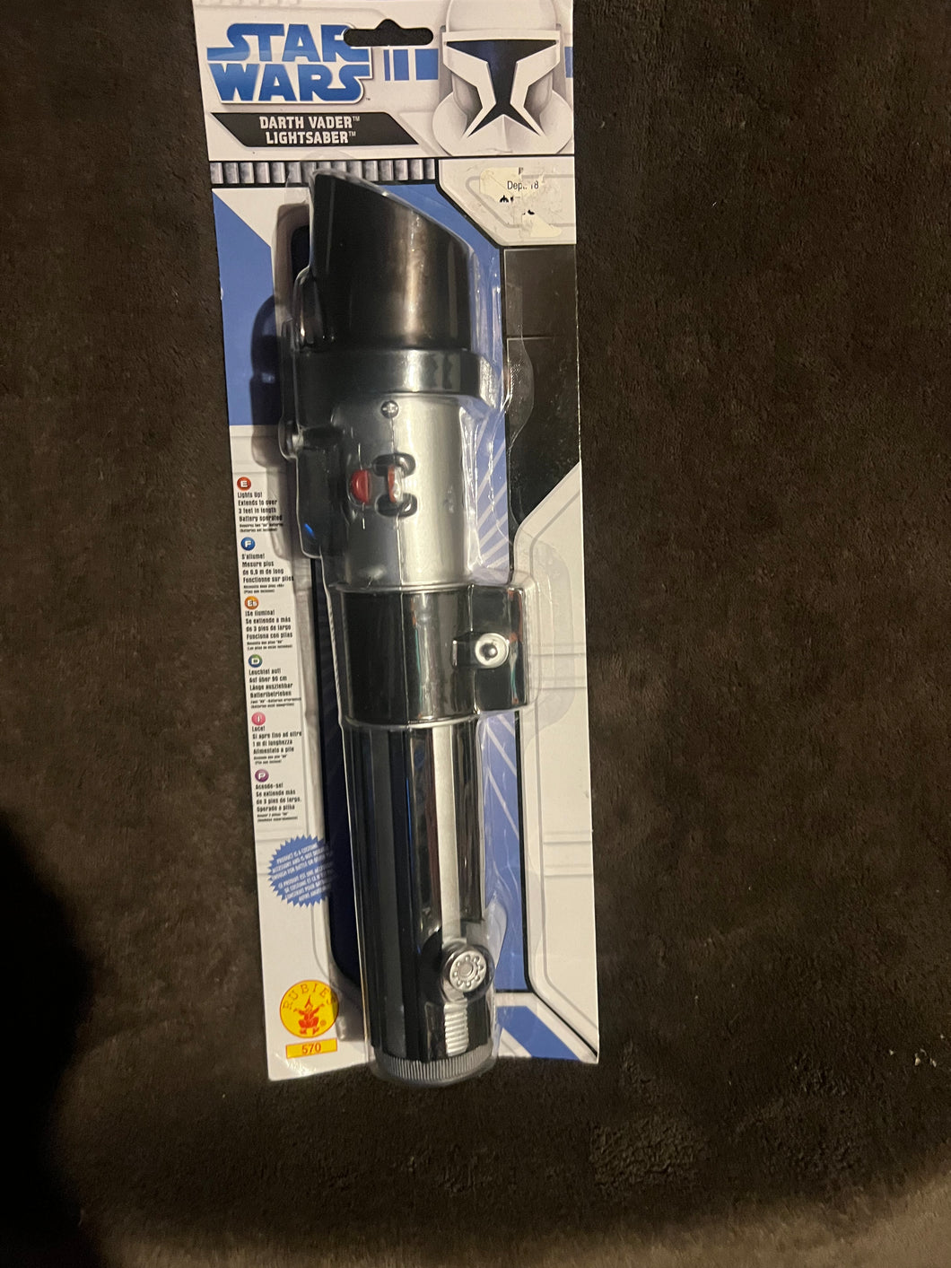 Star Wars Lightsaber Sword Never opened