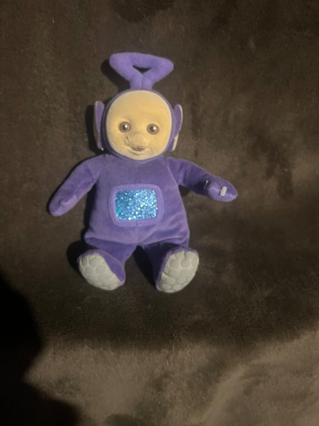 Teletubbies Purple Tinky Winky Plush Vintage Pocket Doll