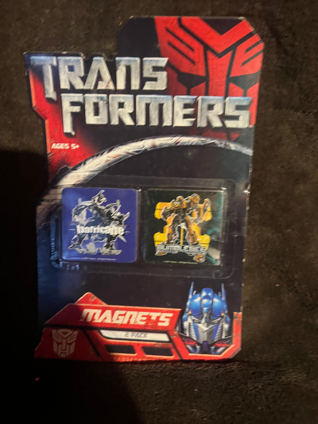 Transformers Rare Two set magnets