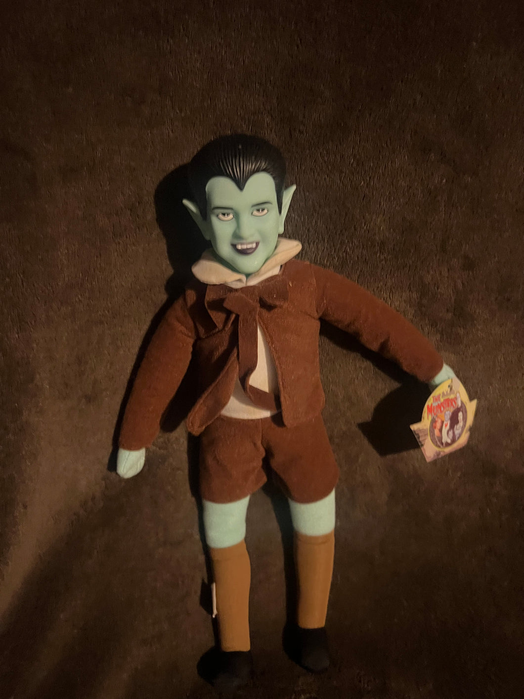 The Munsters Eddie Doll With Tags Rare Vintage plush