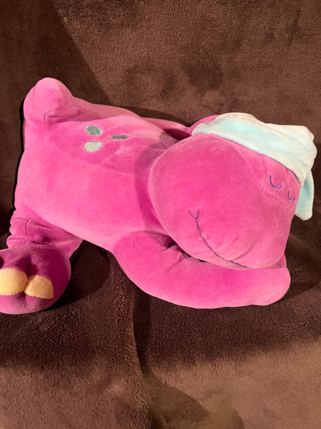 Barney Rare Baby Musical lullabies Plush 12 Inch