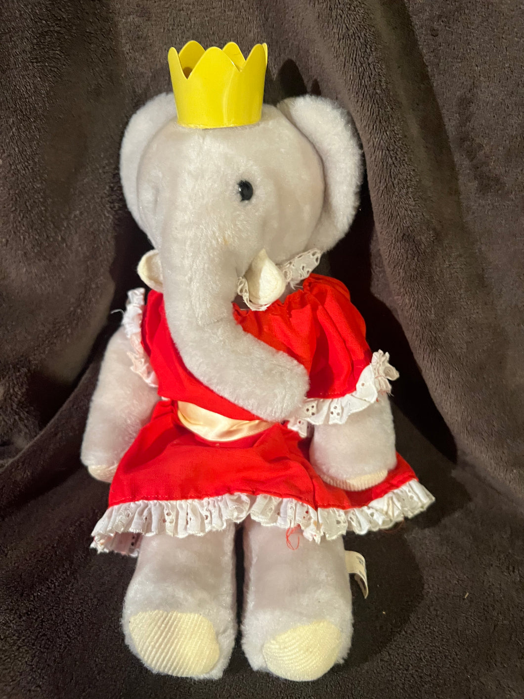 Babar Vintage Queen Celeste 15 in Doll Rare