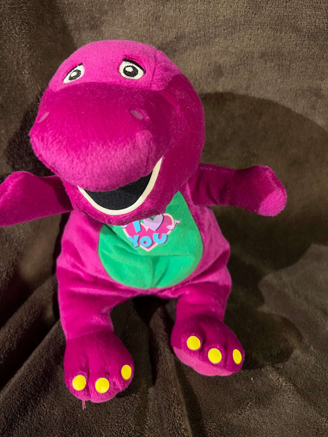 Barney The Singing I love you Plush Doll