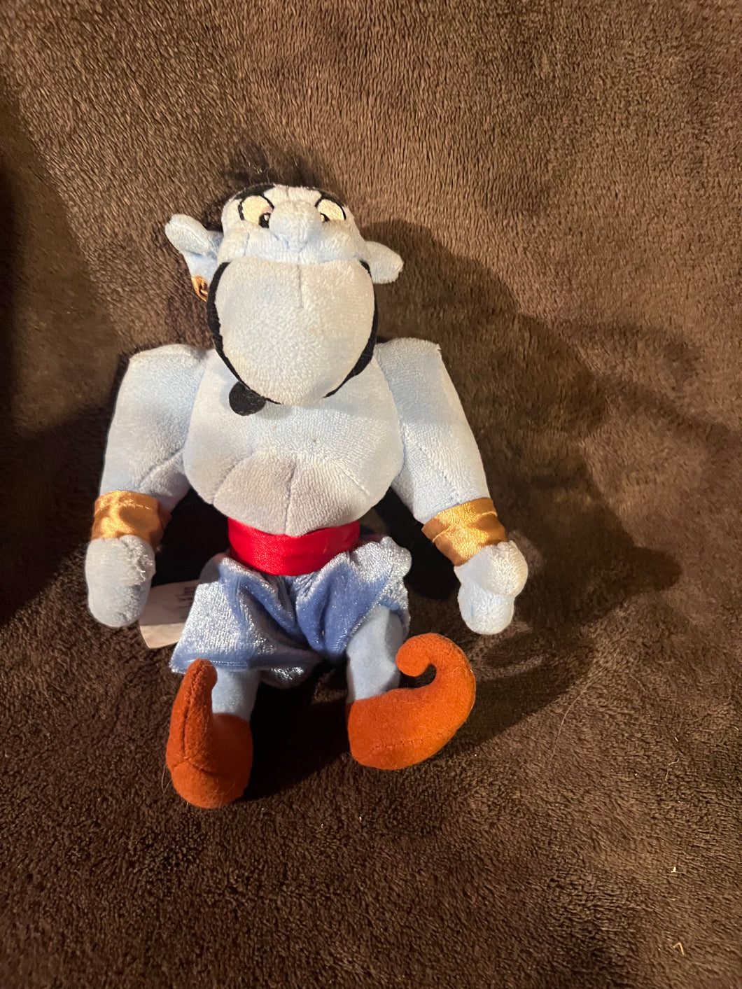 Aladdin Genie rare Disney Beanie Rare Plush Doll