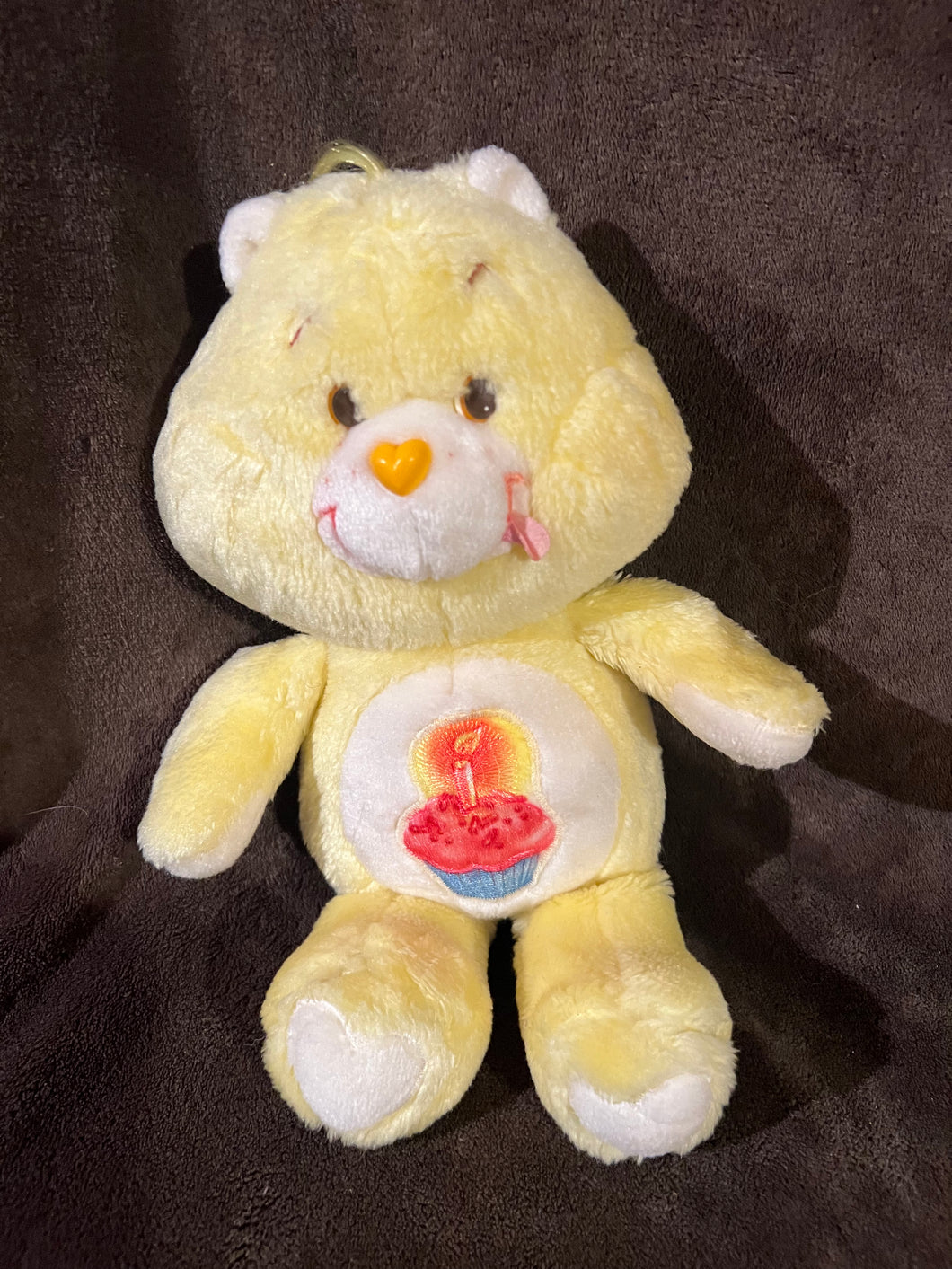 Care Bears Cupcake Birthday Bear Original Vintage Plush Doll