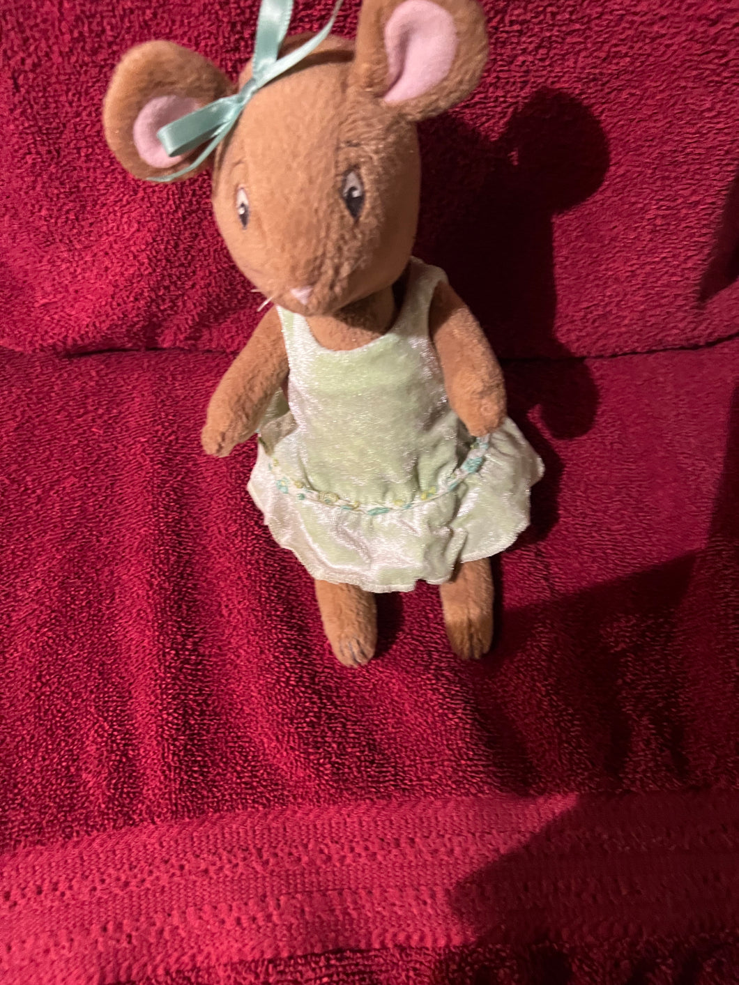 Angelina Ballerina 9 inch plush Dance Jointed doll rare