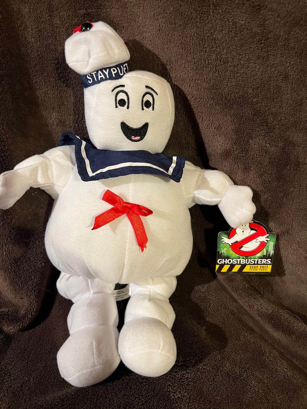 Ghostbusters Rare Stay Puft 12 Inch ghost plush NWT Rare