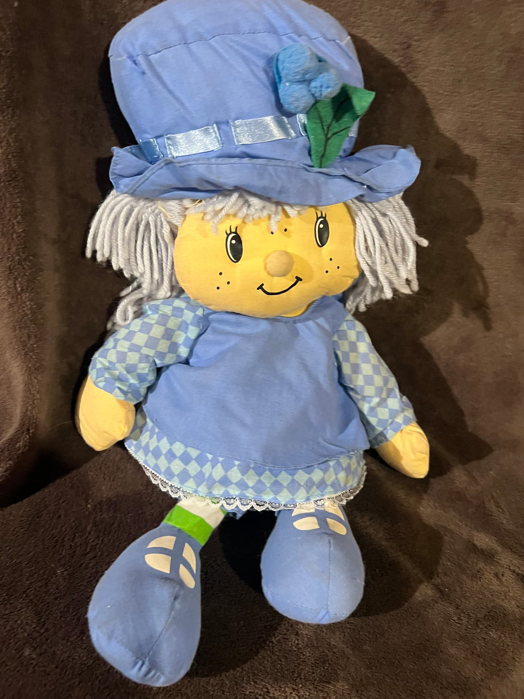 Strawberry Shortcake Blueberry Muffin 18 inch Plush Rare Doll