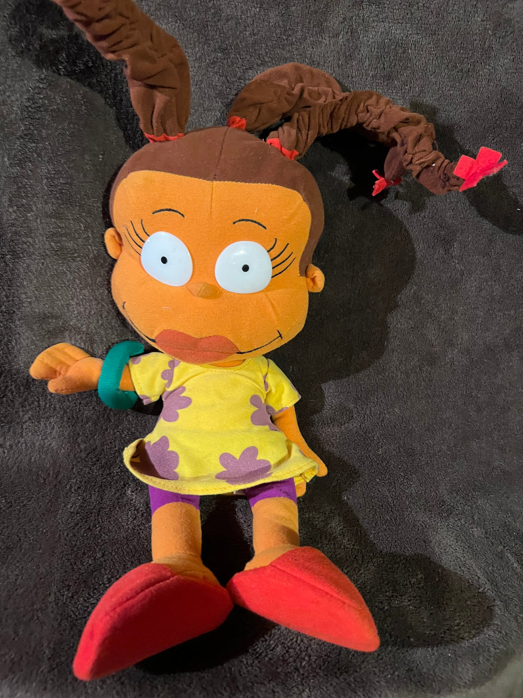 Rugrats Rare Susie Carmichael Plush Vintage Doll